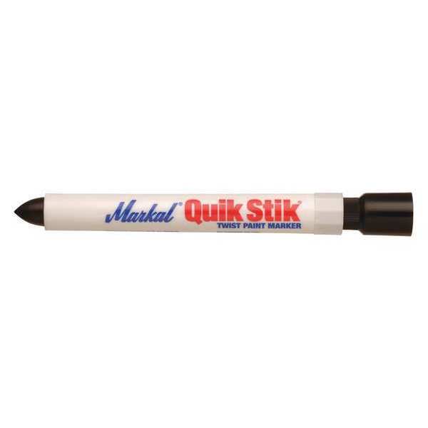 Markal Solid Paint Marker, Large Tip, Black Color Family 61050