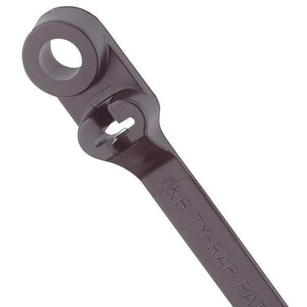 Ty-Rap 13.9" L Mountable Heavy Duty Cable Tie BK PK 500 TY37MX