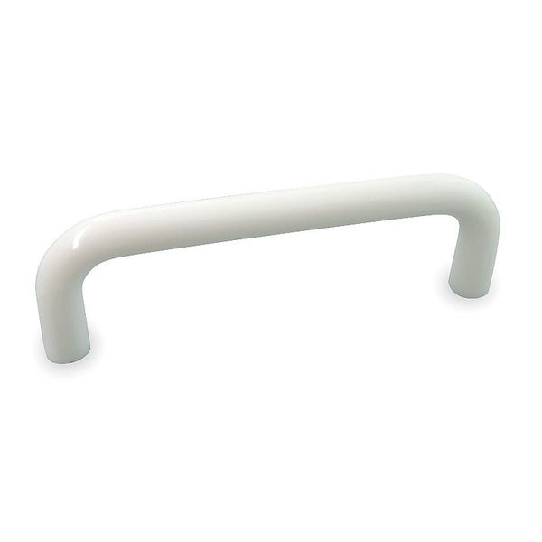 Zoro Select Handle Pull, White, PK5, Matte, Threaded Holes, PK.5 1XNW5