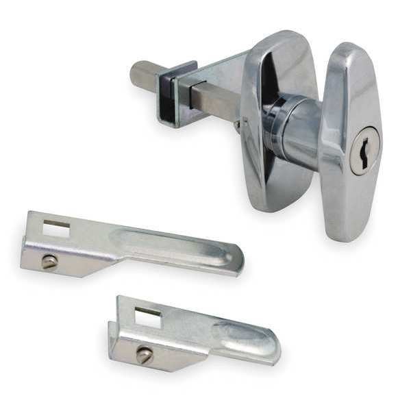 Zoro Select Cam Latch, Keyed, Bright Chrome 4RRE5