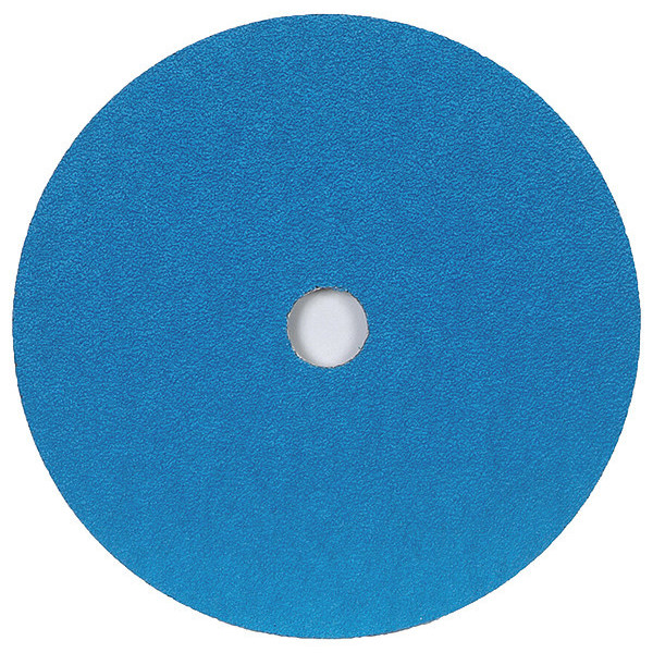 Norton Abrasives Fiber Disc, 5x7/8, 60G, PK25 66261138601