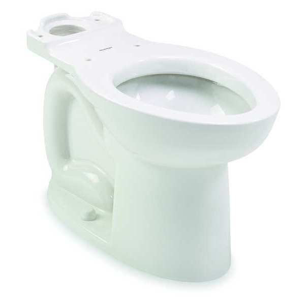 American Standard Toilet Bowl, 1.28 gpf, Gravity Fed, Floor Mount, Elongated, White 3517F101.020