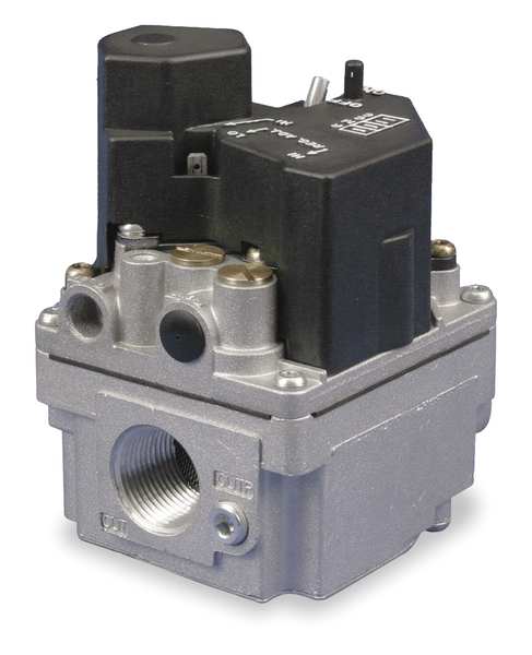 White-Rodgers Gas Valve, NG/LP, 2-Stage Intermittent or Hot Surface Ignition, 24 36H64-463