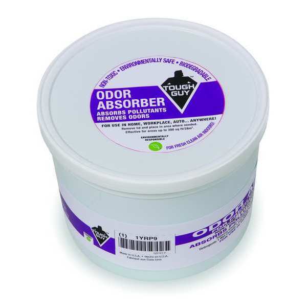 Tough Guy Odor Absorber Gel Sponge, PK12 1YRP8