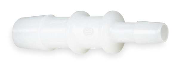 Eldon James Straight Coupler, 3/4 In, Barbed, HDPE, PK10 CO-12HDPE