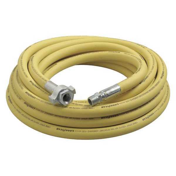 Continental 2" x 50 ft Nitrile Coupled Multipurpose Air Hose 1000 psi YL MSH200-50MF-G