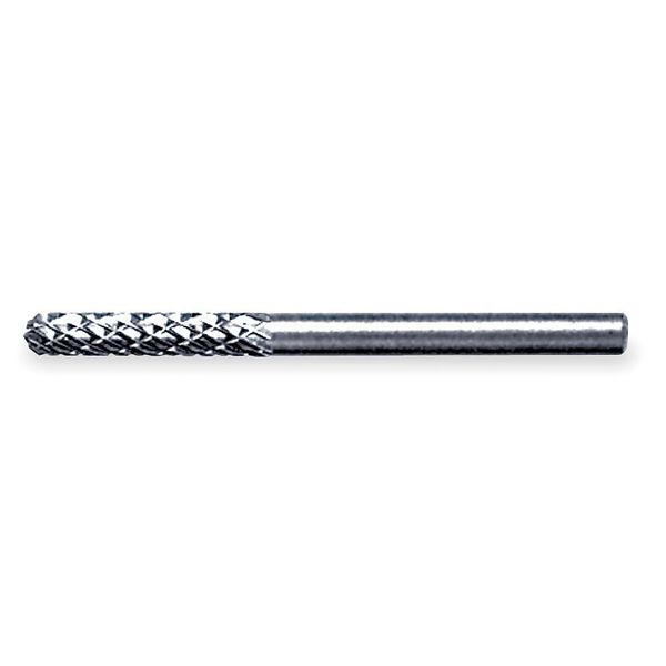 Widia Carbide Bur, Cylindrical Ball, 1/4, dbl Cut M41292