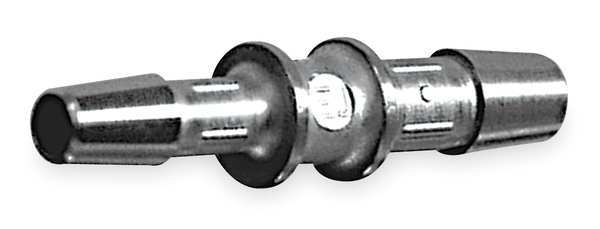 Eldon James 1/8" x 3/32" Barbed 316L SS Reducing Coupler Sch 10 C2-1.5SS