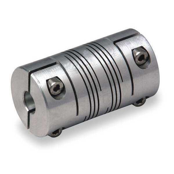 Lovejoy Coupling, Double Beam, Bore 1/4x1/4 In ADB3.5 1/4x1/4