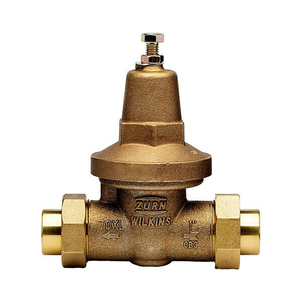 Zurn Valve, 1" Pipe Size, Double Union FNPT 1-70XLDU