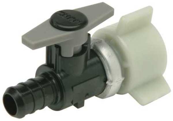 Zurn 1/2" PEX x FNPT Polymer Ball Valve Inline QPBV3X