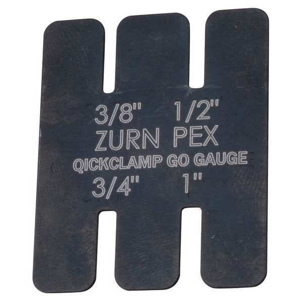 Zurn PEX Crimp Ring Gauge, 3/8 to 1In QGNQC