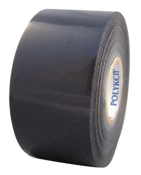 Polyken Film Tape, Polyethylene, Black, 48mm x 33m 827