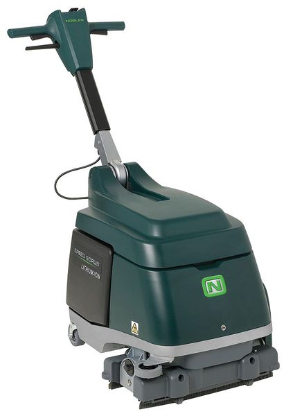 Nobles Walk Behind Floor Scrubber, Cylindrical 9008640