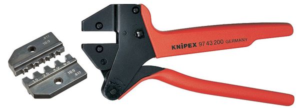 Knipex Crimping Kit, 1.5/2.5/4.0/6.0, 2Pc 9K 00 80 65 US