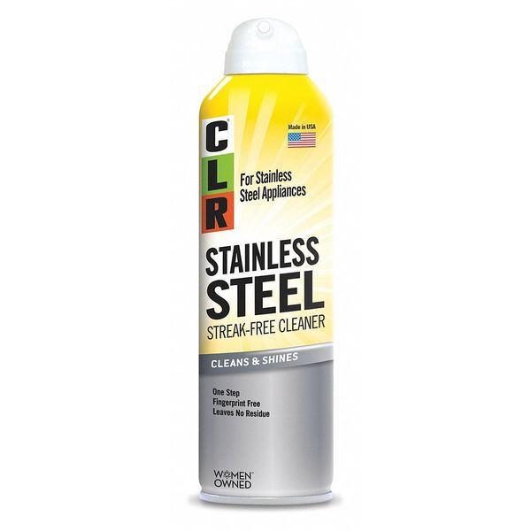 Clr CLR Stainless Steel Cleaner, 12 oz. Aerosol Can, Streak-Free G-CSS-12