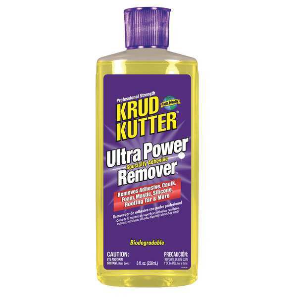 Krud Kutter Adhesive Remover, Orange, 8 oz, Bottle 302805