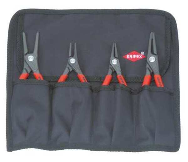 Knipex 4 Piece Plastic Grip Retaining Ring Plier Set 00 19 57