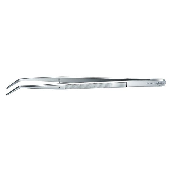 Knipex Precision Tweezers w/ Dowel Pin, Nickel Plated 92 34 36