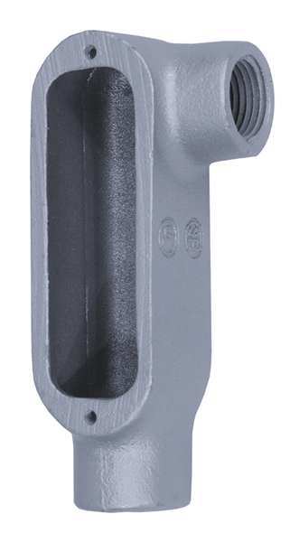 Appleton Electric Conduit Outlet Body, Iron, LL, 4 In. LL400-M