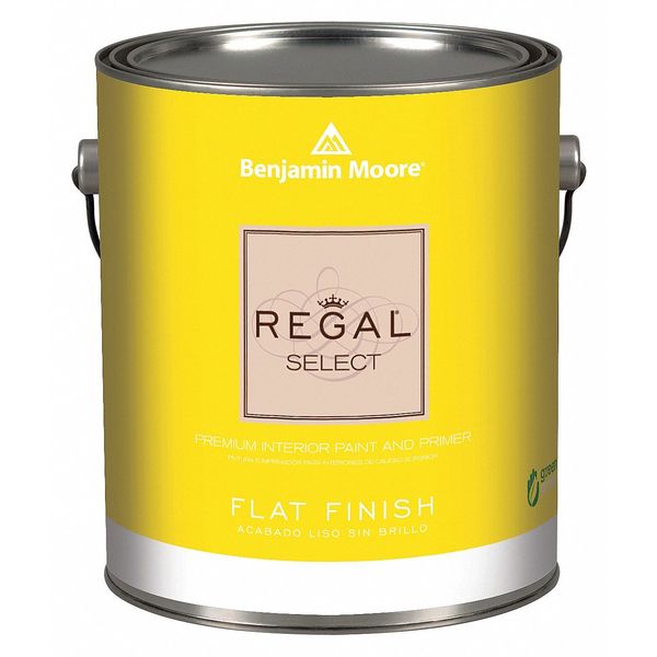 Benjamin Moore Exterior Paint, Flat, 1 gal. N4001X001CC190