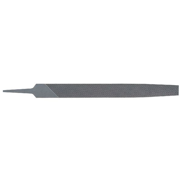 Westward Flat Long Angle Lathe File, Rect, 10 In L 10Z693