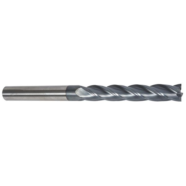 Precision Twist Drill Extra Long End Mill, Plain Shank, 3/4 E6304V3/4