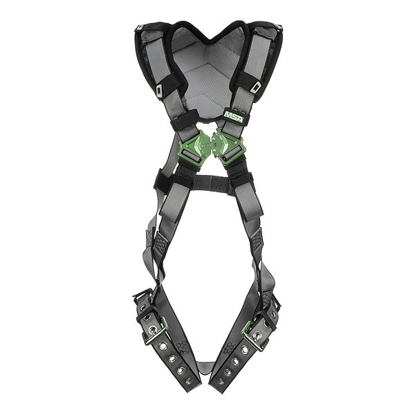 Msa Safety Full Body Harness, M, Nylon 10194889