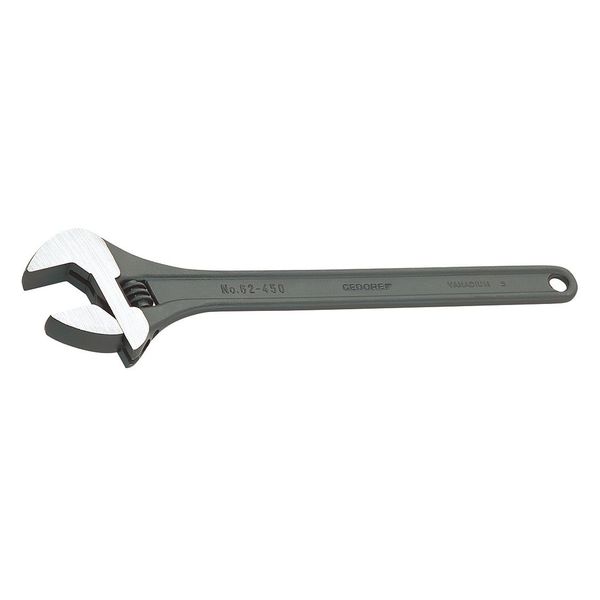 Gedore Adjustable Wrench, 24", Black Finish 62 P 24