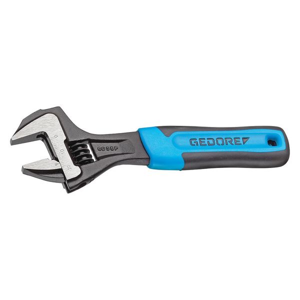 Gedore Adjustable Wrench 10", Black Finish 60 S 10 JP