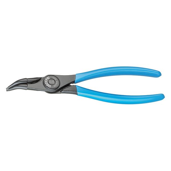 Gedore Int. Circlip Pliers, 45 deg., 3/8"-1" 8000 J 12