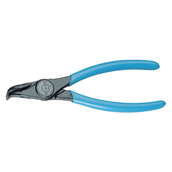 Gedore Int. Circlip Pliers, 90 deg., 3/4"-1", Features: Precision Machined, Oil Hardened and Annealed 8000 J 21