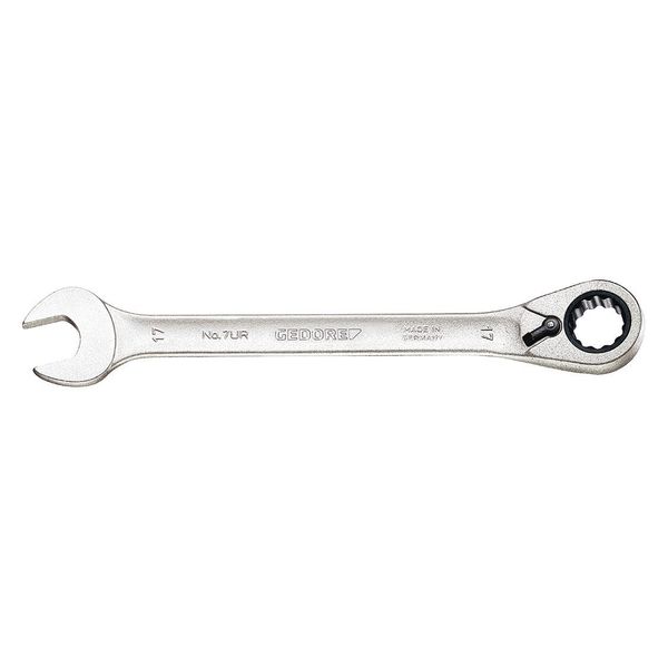 Gedore Reversible Ratchet Wrench, 14mm 7 UR 14