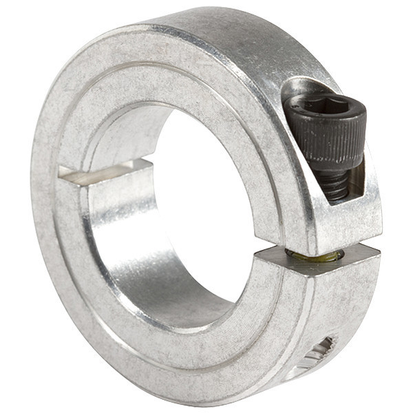 Climax Metal Products Shaft Collar, Std, Clamp, 1 in Bore dia. 1C-100-A