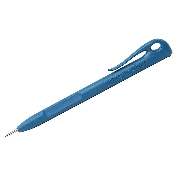 Detectamet Detectable Elephant Stick Pen, W/Clip, PK50 105-C101-I01-PA01