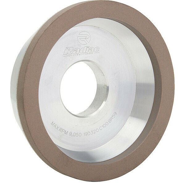 Tool Room Superabrasive BXPP Grinding Wheel 4x1-3/8x1-1/4, 11A2 34263759