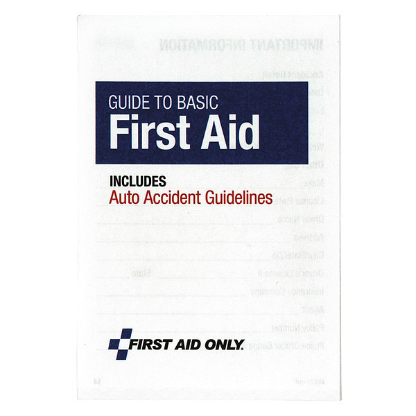 First Aid Only First Aid Guide, Guide to Basic First Aid BK021