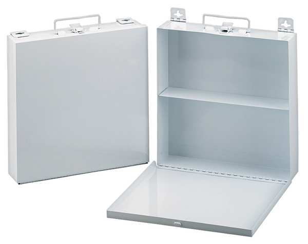First Aid Only Empty First Aid Case, Wall Mount, Metal M5023