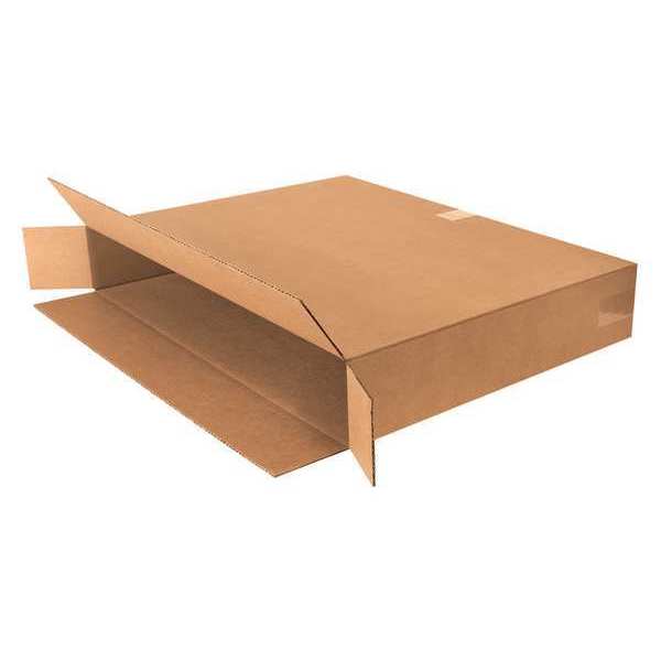 Zoro Select Side Loading Boxes, 30" x 5" x 24", Kraft, 10/Bundle 11A666