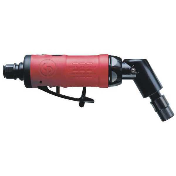 Chicago Pneumatic Right Angle Die Grinder, 1/4 in NPT Female Air Inlet, 1/4 in Collet, Medium Duty, 23,000 RPM CP9108Q-B