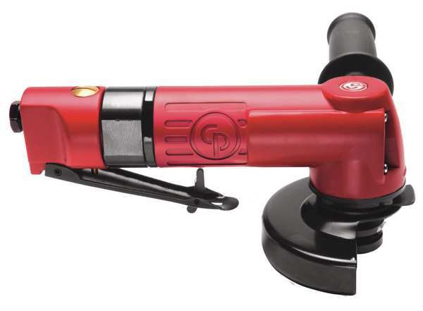 Chicago Pneumatic Angle Angle Grinder, 1/4 in NPT Female Air Inlet, Medium Duty, 12,000 RPM, 0.8 hp CP9120CRN