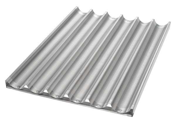 Chicago Metallic Baguette/French Bread Pan, 6 Moulds 49036
