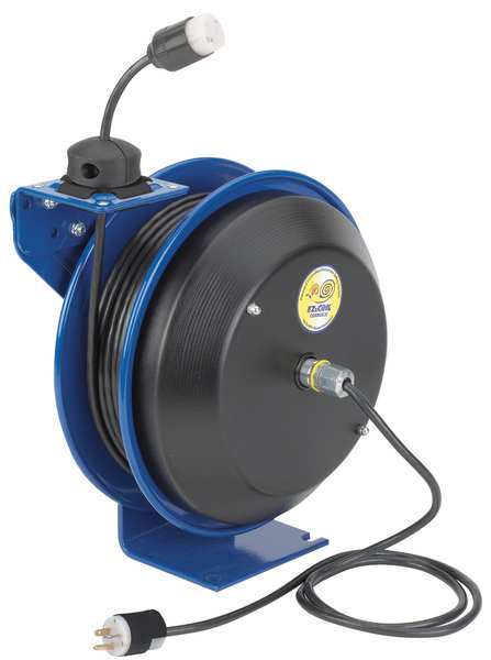 Coxreels PC10 Series Compact Power Cord Reel - 30 ft., 12/3 Cord
