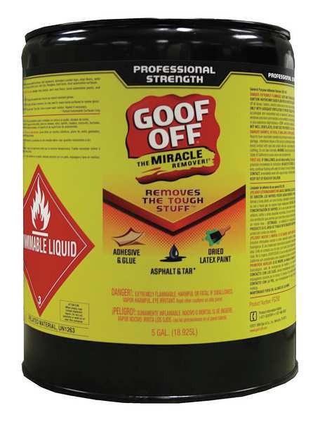Goof Off Professional Strength Cleaner, 5 gal. FG750