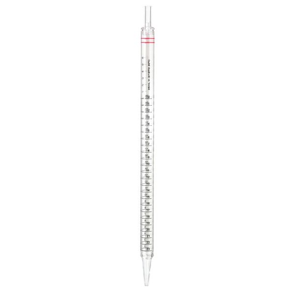 Lab Safety Supply 25mL Pipet, Bulk Packed in Bags, PK200 11L803
