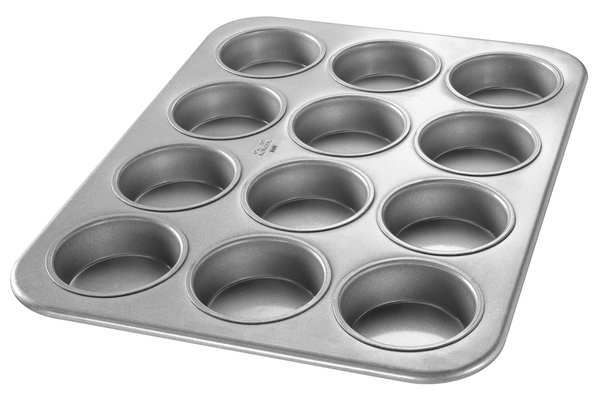 Chicago Metallic Jumbo Muffin Pan, 12 Moulds 43515