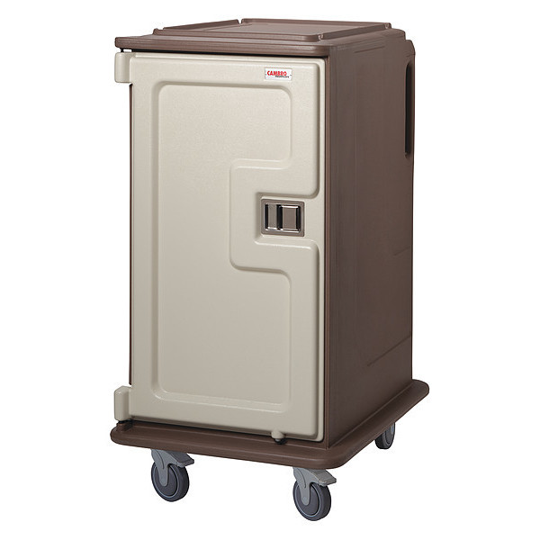Cambro Meal Delivery Cart, 58 In. H, Granite Sand EAMDC1418T16194
