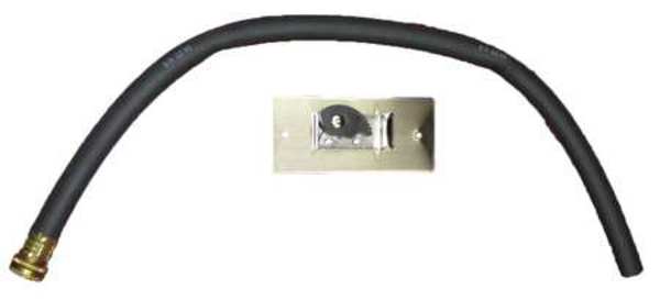 Fiat Products Hose/Hanger, SS/Rubber, 22ga, 6In, Wall Mnt 832AA000