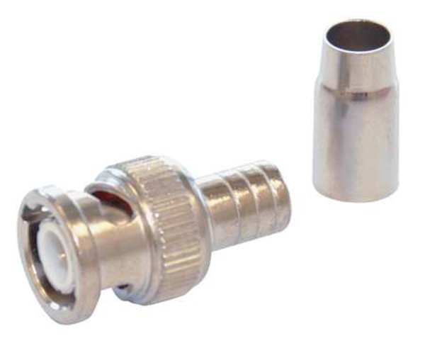 Dolphin Components Cable Coupler, BNC/Male, RG6 Coax, PK10 DC-78-5