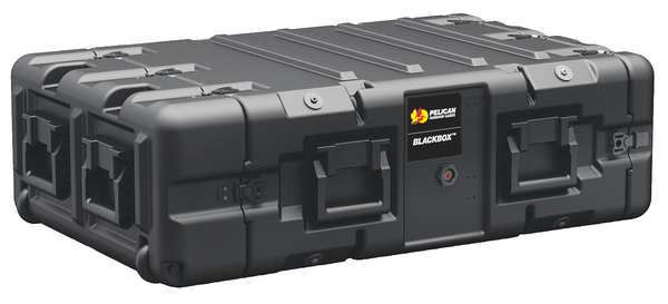 Pelican Black Protective Case, 38-1/2"L x 24.6"W x 11.4"D BLACKBOX-3U